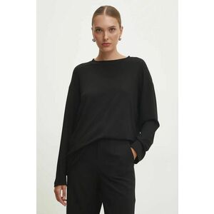 Answear Lab longsleeve femei, culoarea negru imagine