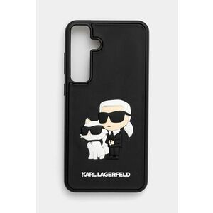 Karl Lagerfeld husă pentru telefon S24+ S926 culoarea negru, KLHCS24M3DRKCNK imagine