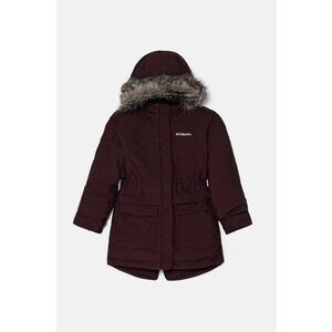 Columbia parka pentru copii Nordic Strider culoarea bordo, 2090241 imagine