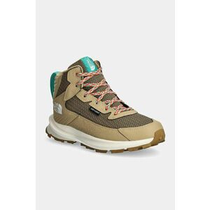 The North Face pantofi copii FASTPACK HIKER MID WP culoarea bej, NF0A7W5VV7O1 imagine