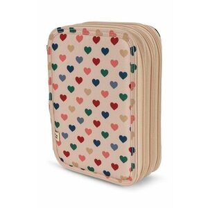 Konges Sløjd penar copii CLOVER MAXI PENCIL CASE culoarea bej, KS101315 imagine