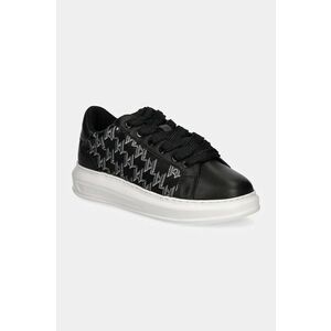 Karl Lagerfeld sneakers din piele KAPRI MENS culoarea negru, KL52511A imagine