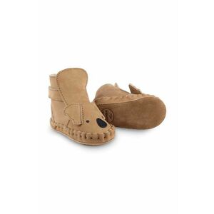 Donsje incaltaminte din piele pentru bebelusi Kapi Classic Booties Koala culoarea bej, 1028007 imagine