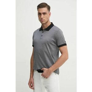 Karl Lagerfeld polo de bumbac culoarea negru, modelator, 542203.745008 imagine