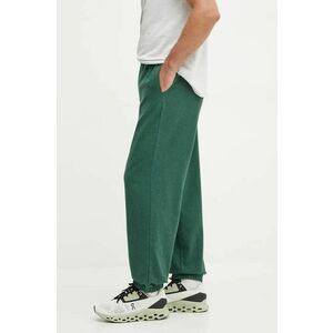 American Vintage pantaloni de trening culoarea verde, neted, MVYL10AH24 imagine