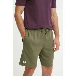 Under Armour pantaloni scurti barbati, culoarea verde imagine