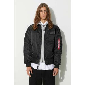 Alpha Industries geacă bomber MA-1 D-Tec bărbați, culoarea negru, de tranziție 183110.03 imagine