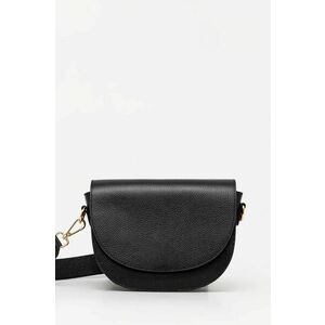 Answear Lab poseta de piele culoarea negru imagine