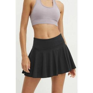 Under Armour fustă sport Motion culoarea negru, mini, evazati, 1387538 imagine