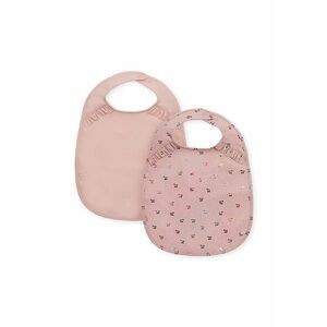 Konges Sløjd salopete pentru bebelusi 2 PACK DINNER BIB WITH FRILL 2-pack KS101354 imagine