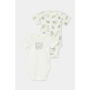 United Colors of Benetton body din bumbac pentru bebelusi 2-pack 3GI70B00S imagine