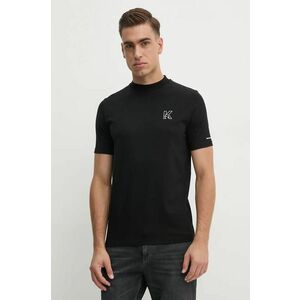 Karl Lagerfeld tricou barbati, culoarea negru, cu imprimeu, 544221.755030 imagine