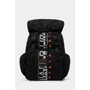 Napapijri rucsac H-Curver culoarea negru, mare, cu imprimeu, NP0A4HXO0411 imagine