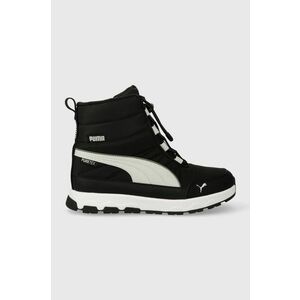 Puma cizme de iarna pentru copii Evolve Boot Puretex Jr culoarea negru imagine