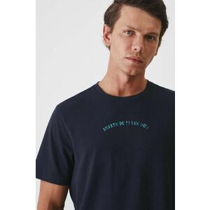 Medicine tricou barbati, culoarea albastru marin, cu imprimeu imagine