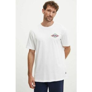 Billabong tricou din bumbac Crayon Wave barbati, culoarea alb, cu imprimeu, ABYZT02443 imagine