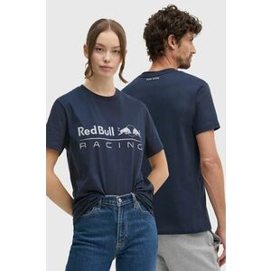 Pepe Jeans tricou din bumbac Red Bull Racing x Pepe Jeans culoarea bleumarin, cu imprimeu, RU500005 imagine