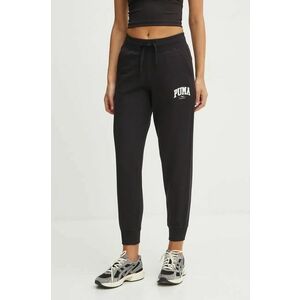 Puma pantaloni de trening culoarea negru, cu imprimeu, 681542 imagine