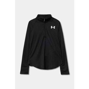 Under Armour bluza copii Tech Graphic 1 culoarea negru, cu imprimeu, 1379532 imagine