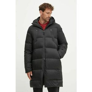 Jack Wolfskin geaca de puf Wandermood barbati, culoarea negru, de iarna, A60168 imagine