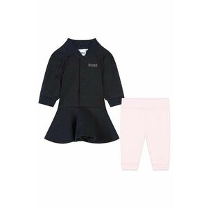 BOSS compleu bebe culoarea albastru marin, J51088 imagine