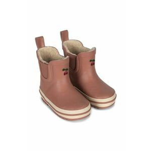 Konges Sløjd cizme copii ROI RAIN BOOT LOW culoarea roz, KS101290 imagine