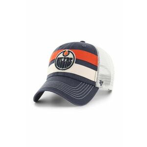 47 brand sapca NHL Edmonton Oilers culoarea albastru marin, cu imprimeu, H-CLBBN06GWP-VN imagine