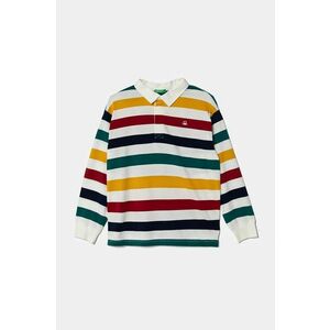 United Colors of Benetton longsleeve din bumbac pentru copii modelator, 3TBXC301M imagine