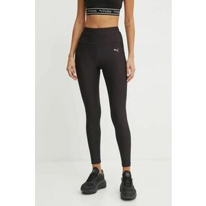 Puma leggins de alergare Ultraform culoarea negru, neted, 525752 imagine