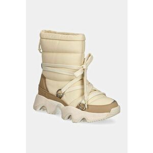 Sorel bocanci de piele KINETIC IMPACT NXT BOOT culoarea bej, 2082531292 imagine