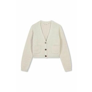 Michael Kors cardigan copii culoarea bej, R30160 imagine