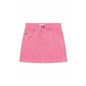 Marc Jacobs fusta denim pentru copii culoarea roz, mini, drept, W60246 imagine