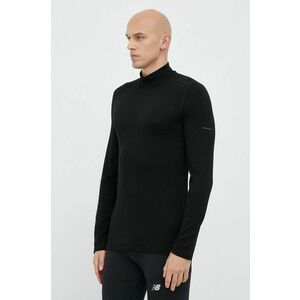 Icebreaker longsleeve funcțional 260 Tech culoarea negru imagine