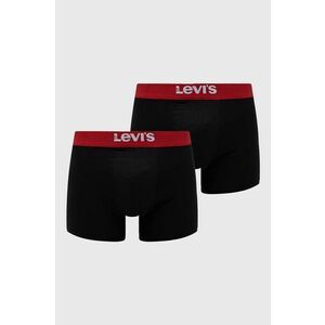 Levi's boxeri 2-pack bărbați, culoarea negru 37149.0811-008 imagine