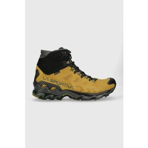 LA Sportiva pantofi Ultra Raptor II Mid Leather GTX barbati, culoarea maro imagine