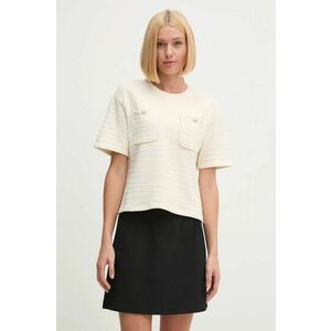 United Colors of Benetton tricou femei, culoarea bej, 3RWKD1089 imagine