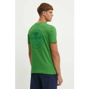 Napapijri tricou S-Kander barbati, culoarea verde, cu imprimeu, NP0A4I9UG1T1 imagine