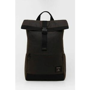 Barbour rucsac culoarea negru, mare, neted, UBA0717 imagine