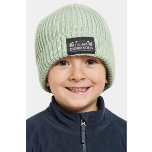 Didriksons caciula copii BUS KDS BEANIE culoarea verde imagine