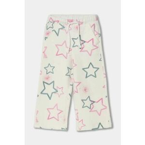 United Colors of Benetton pantaloni de trening pentru copii culoarea alb, modelator, 39T6GF040 imagine