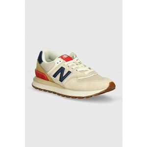 New Balance sneakers 574 culoarea bej, U574LGNV imagine