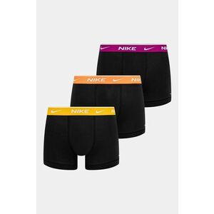 Nike boxeri 3-pack barbati, culoarea negru, 0000KE1008 imagine