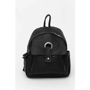 Answear Lab rucsac femei, culoarea negru, mic, neted imagine