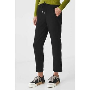 Medicine pantaloni femei, culoarea negru, medium waist imagine