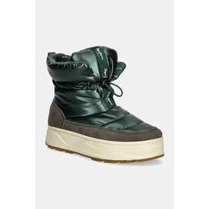 Pepe Jeans cizme de iarna PLS50554 culoarea verde, KORE METALLIC W imagine