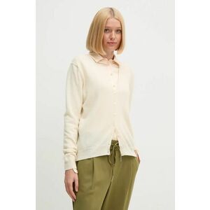 United Colors of Benetton cardigan din lana culoarea bej, light, 1002D6879 imagine