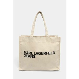 Karl Lagerfeld Jeans poseta culoarea bej, 246J3090 imagine