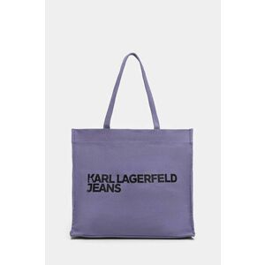 Karl Lagerfeld Jeans poseta culoarea violet, 246J3090 imagine