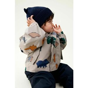 Liewood șapcă de lână pentru copii Miller Beanie With Ears culoarea albastru marin, de lana, LW15090 imagine