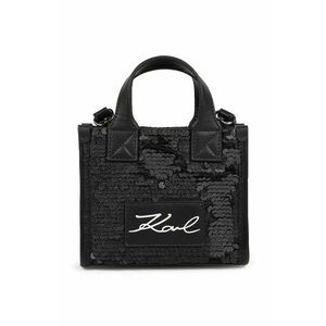 Karl Lagerfeld poseta fete culoarea negru, Z30347 imagine